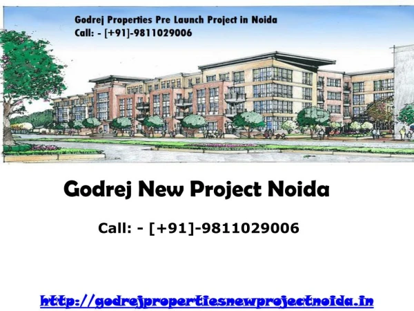 Godrej Properties New Project Noida - Godrej Properties Noida