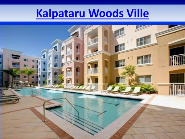 Kalpataru Woods ville is located at Powai in Mumbai