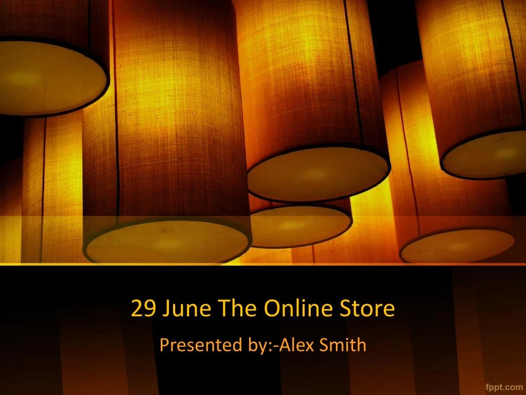 29 june the online store
