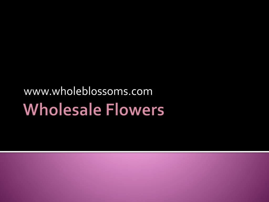 www wholeblossoms com