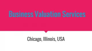 Hire Business Valuation Services Provider In Illinois - slide 1