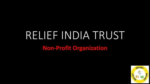 relif india trust (eduaction)