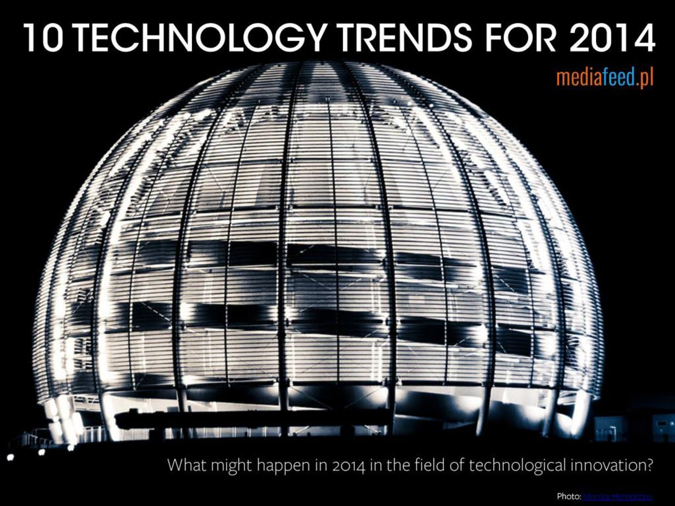 PPT - 10 Technology trends for 2014 ENG PowerPoint Presentation, free ...