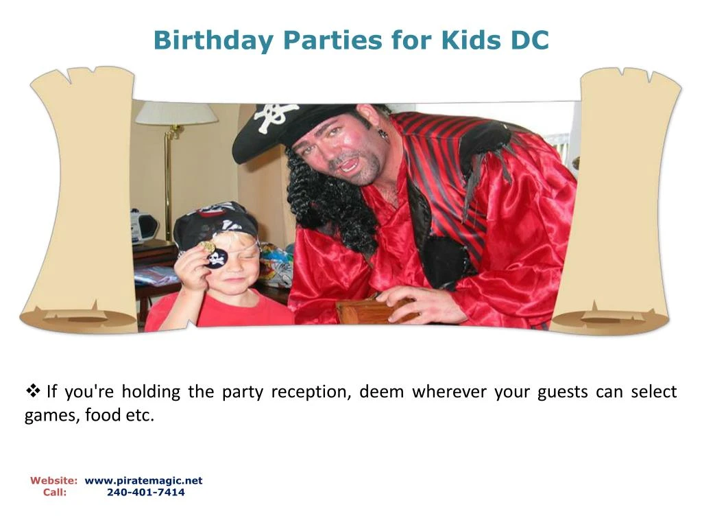 birthday parties for kids dc