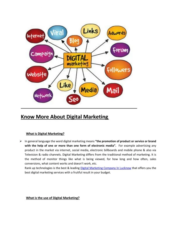 Book On Digital Markting