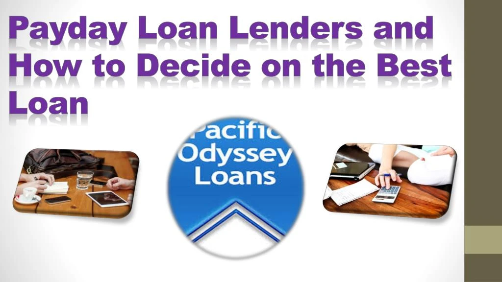 payday loan lenders and how to decide on the best loan