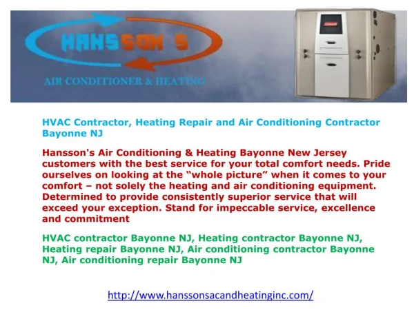 Commercial Heating Jersey City NJ