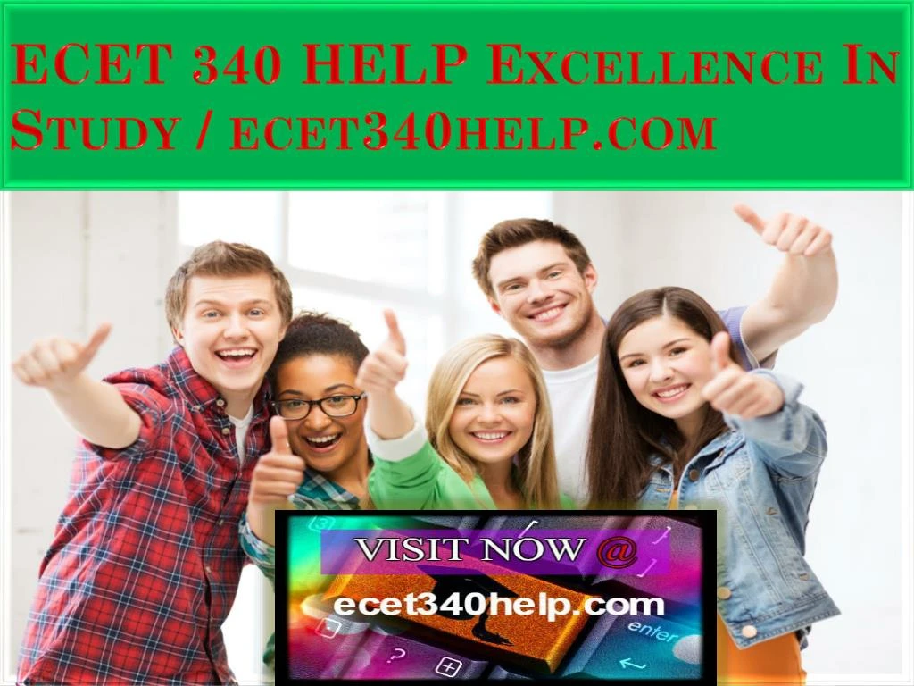 ecet 340 help excellence in study ecet340help com