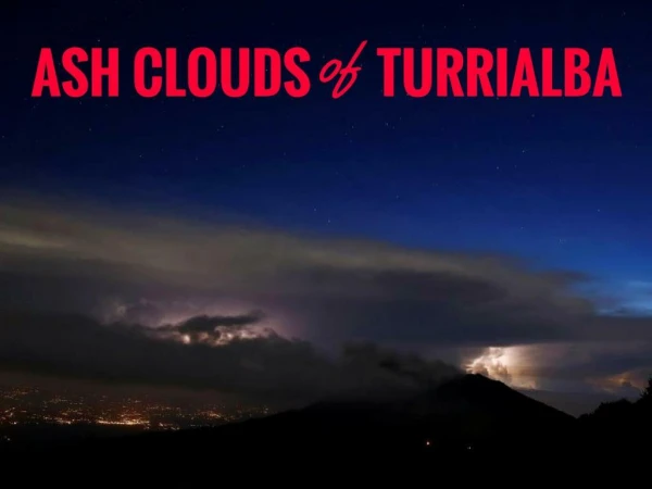 Ash clouds of Turrialba
