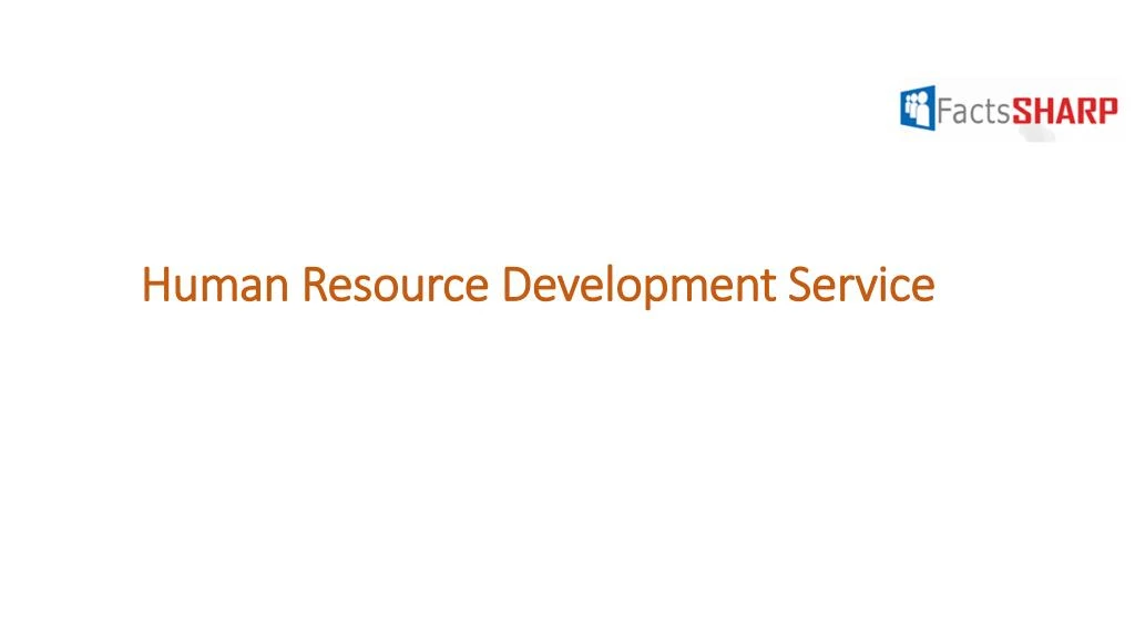 human resource development service