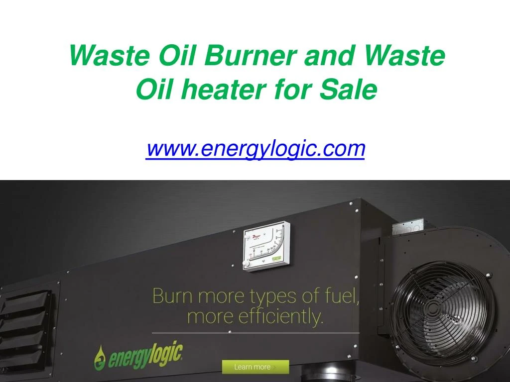 waste oil burner and waste oil heater for sale