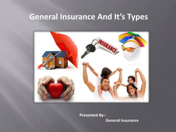 General Insurance And It’s Types