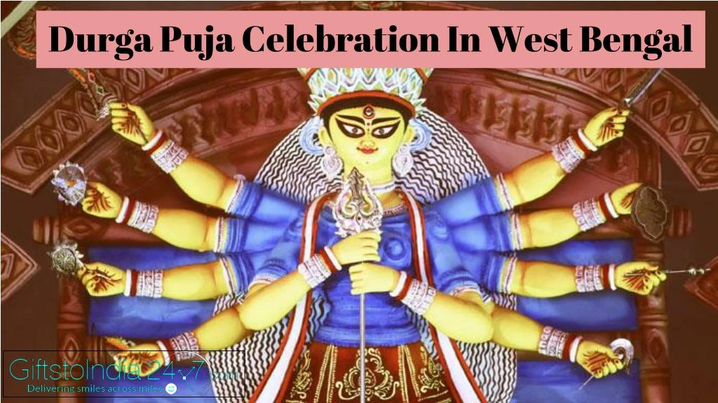 durga puja celebration in west bengal