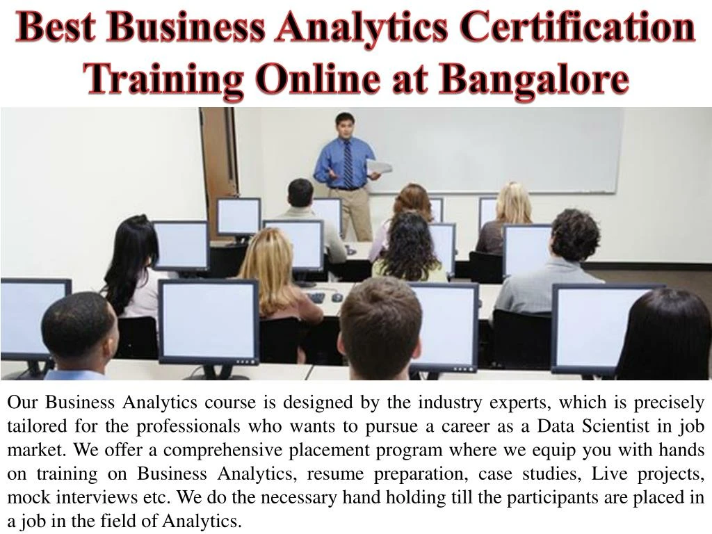 best business analytics certification training online at bangalore