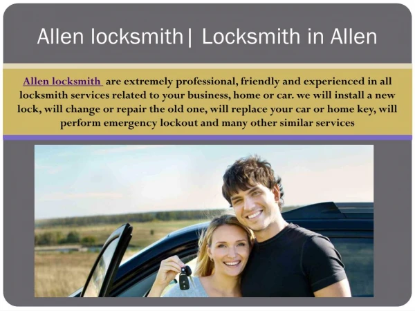 Allen Locksmith