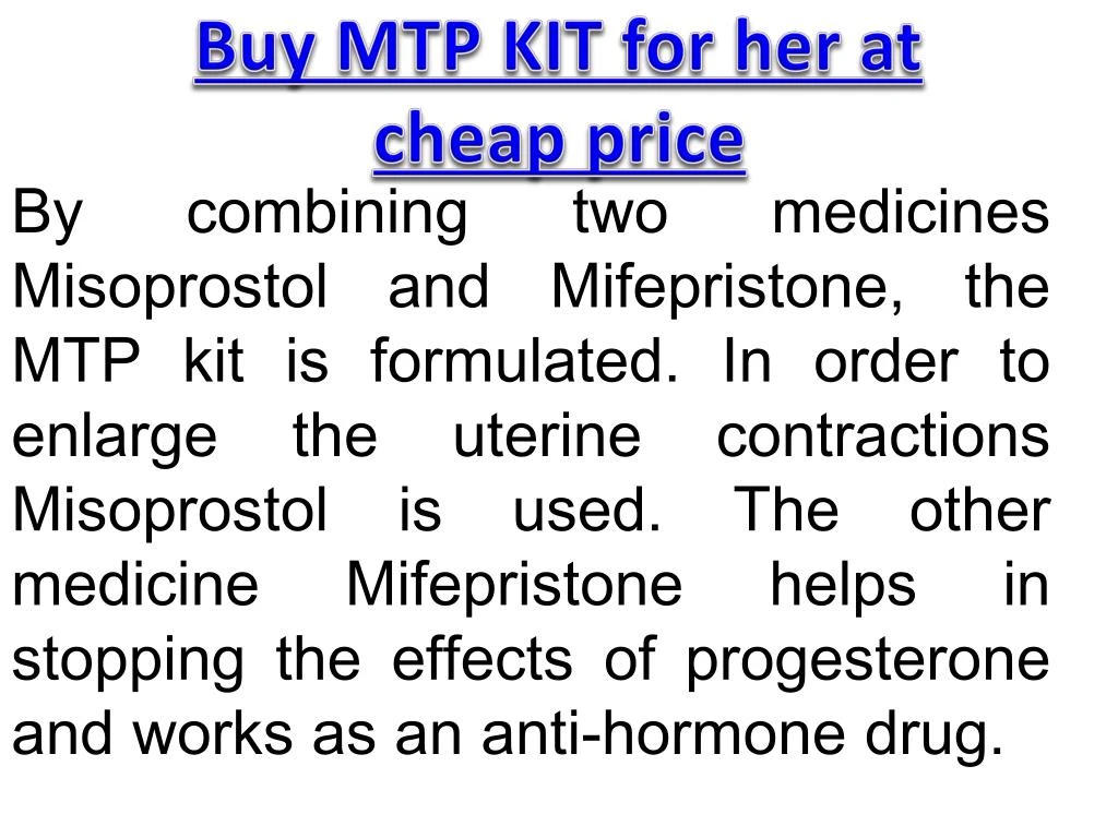 buy mtp kit for her at cheap price
