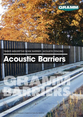 Gramm Timber Absorptive Specification