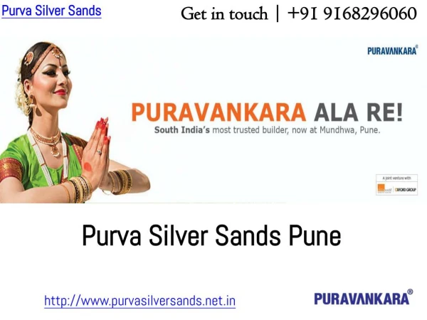 Puravankara Pre Launch Project - Purva Silversands Pune