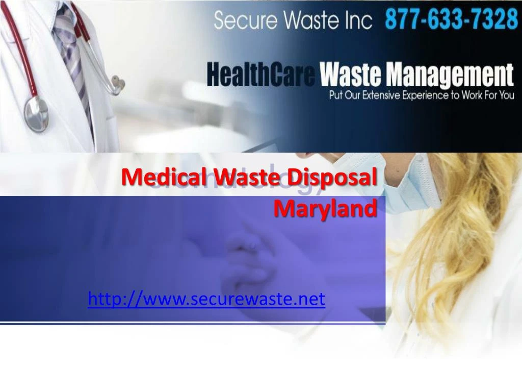 medical waste disposal maryland