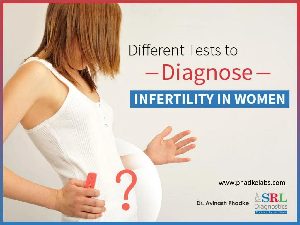 different tests to diagnose infertility in women