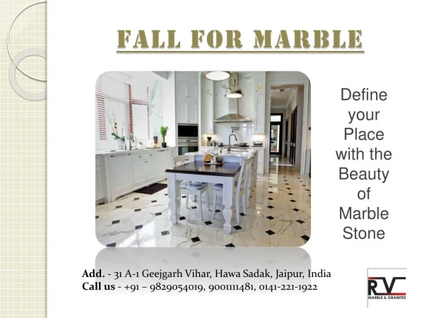 Home Decor Ideas with marble stones