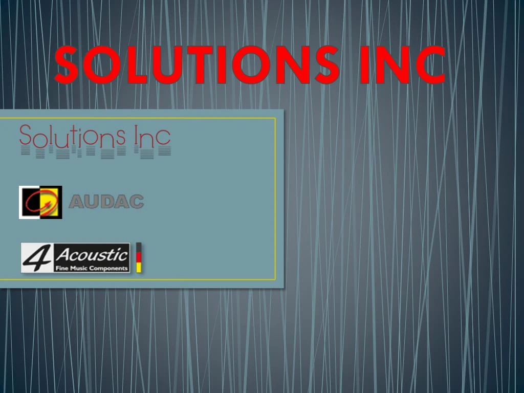 solutions inc