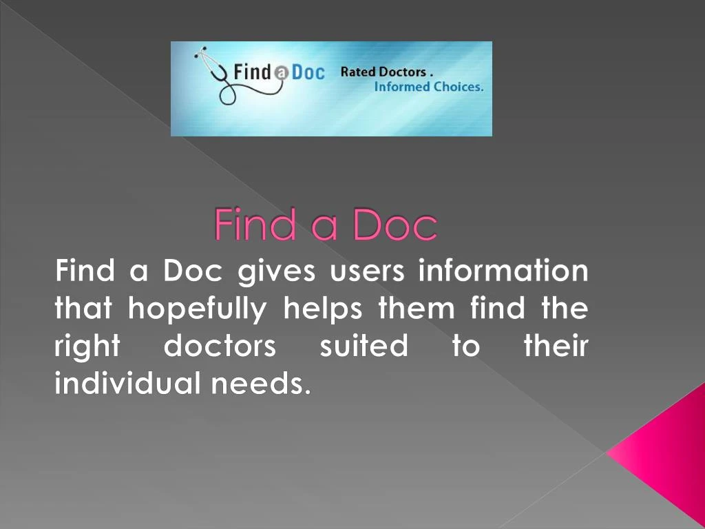 find a doc
