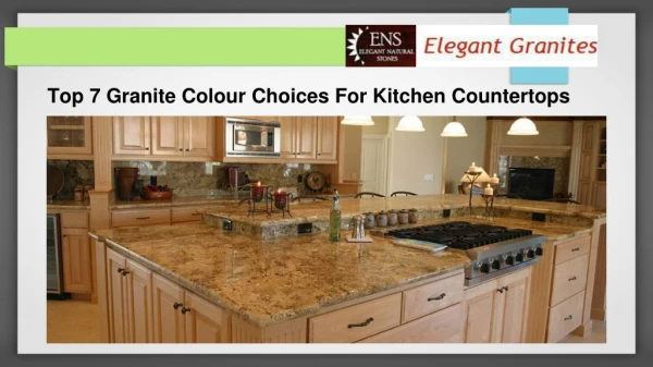 Top 7 Granite Colour Choices For Kitchen Countertops