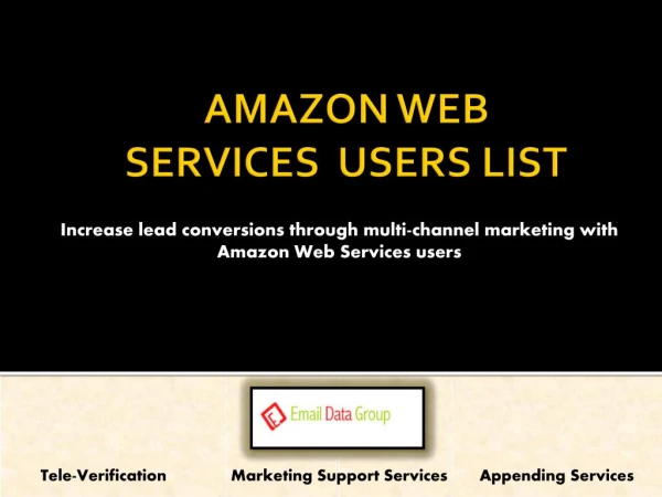 List of Amazon Web Services Customers