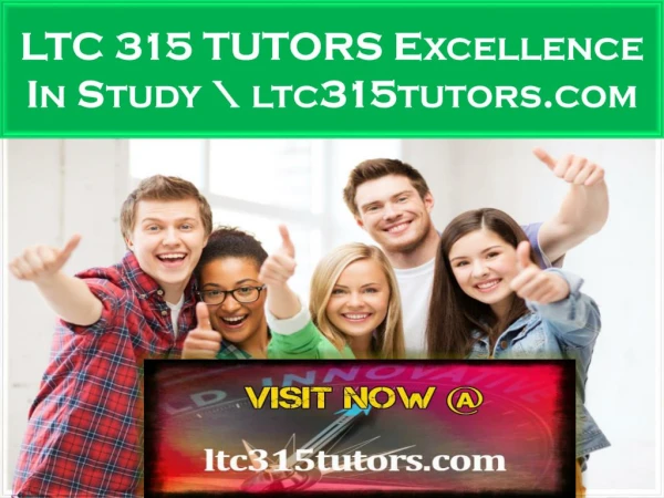 LTC 315 TUTORS Excellence In Study \ ltc315tutors.com