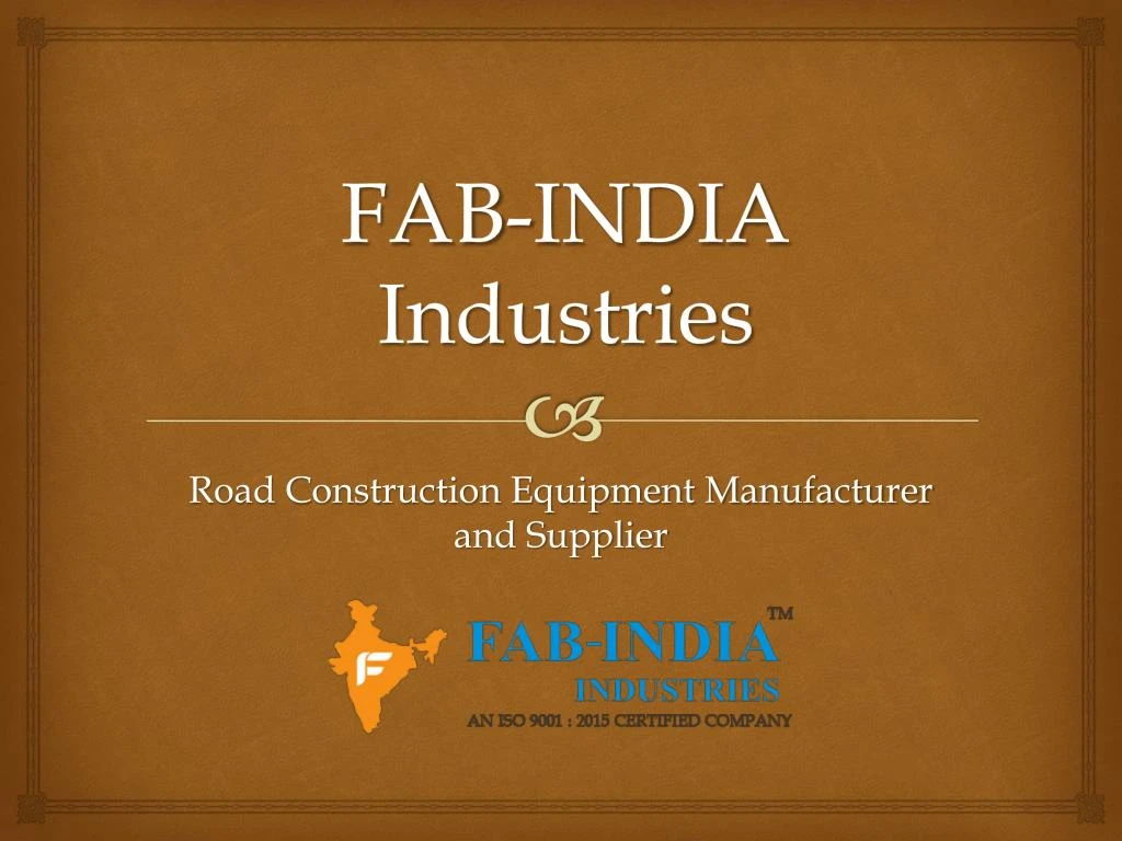 fab india industries