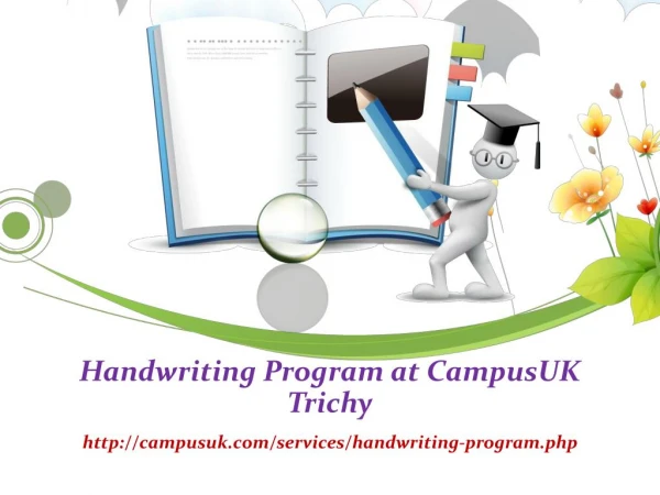 Handwriting Program at CampusUK Trichy