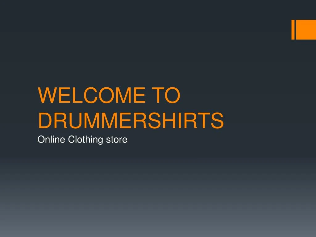 welcome to drummershirts