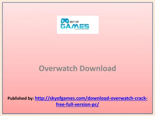 Overwatch Download