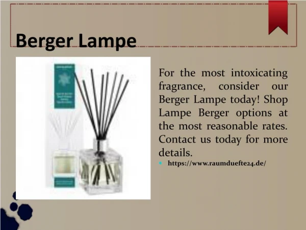 Berger Lampe