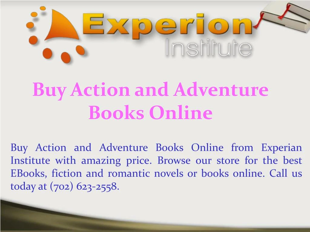 buy action and adventure books online