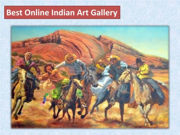 Best Online Indian Art Gallery