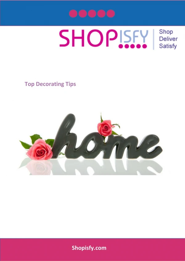 Top Decorating Tips