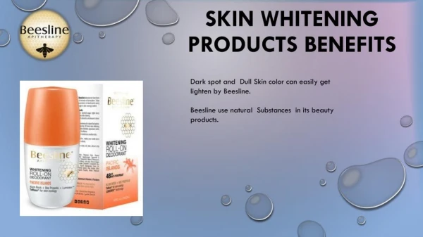 When to use skin whitening Lotion?
