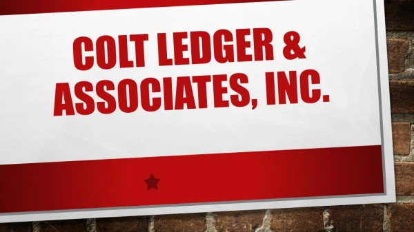 Colt Ledger & Associates Inc. | Right Strategies to Deal with Crime