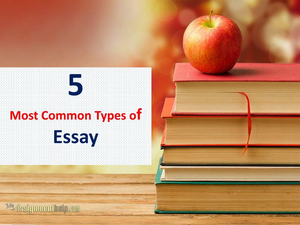 5 most common types o f essay