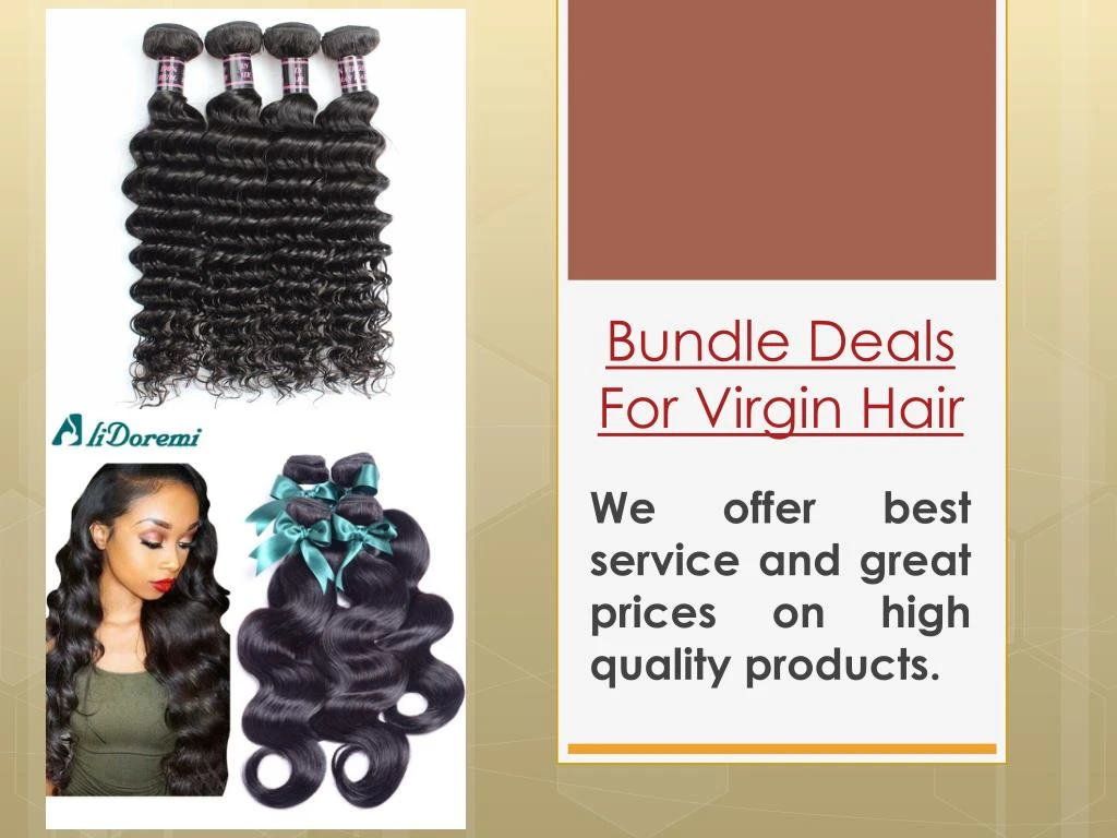 bundle deals for virgin hair