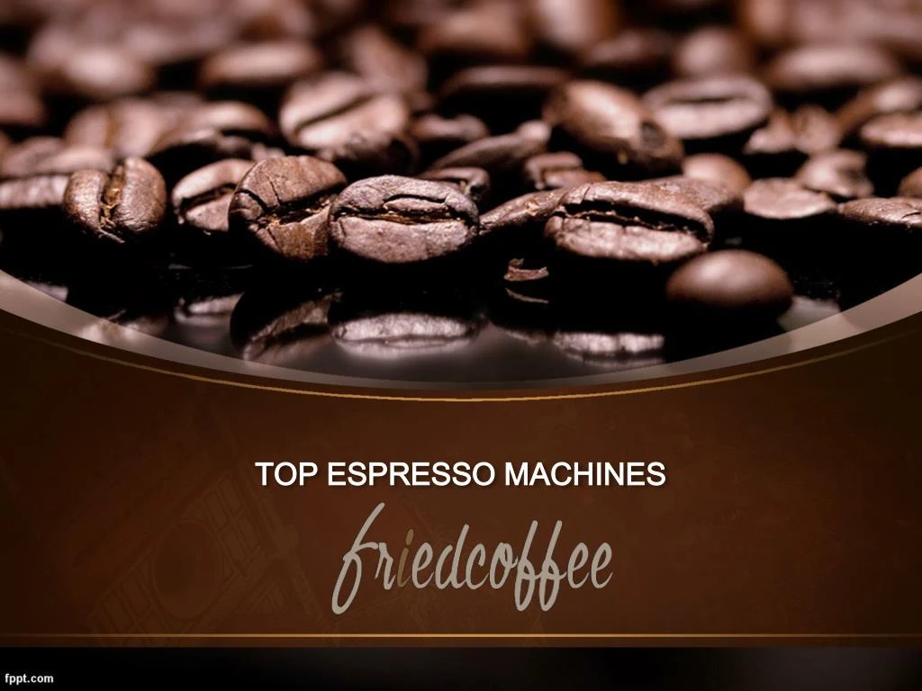 top espresso machines