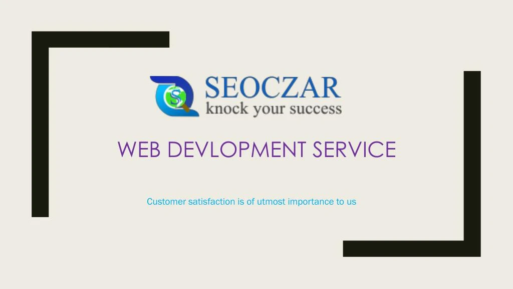 web devlopment service