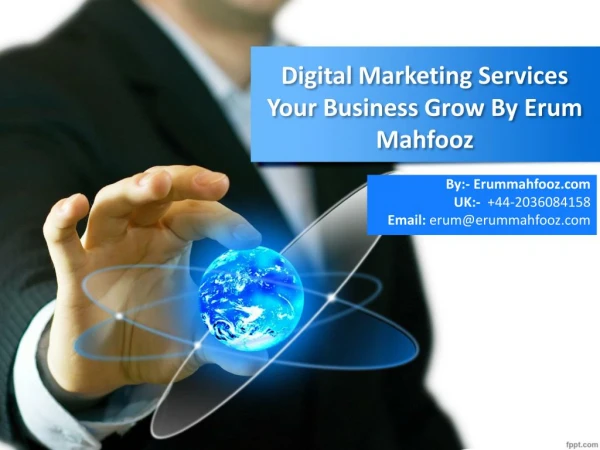 Digital Marketing Services By Erum Mahfooz
