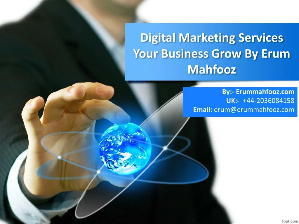 digital marketing services your business grow by erum mahfooz