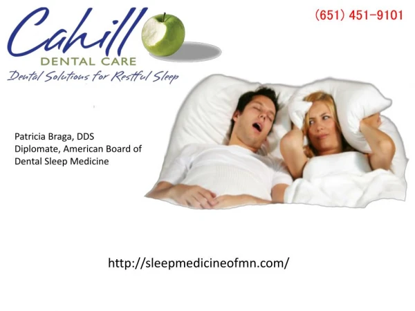 Snoring & Sleep Apnea Treatment in St Paul & Minneapolis