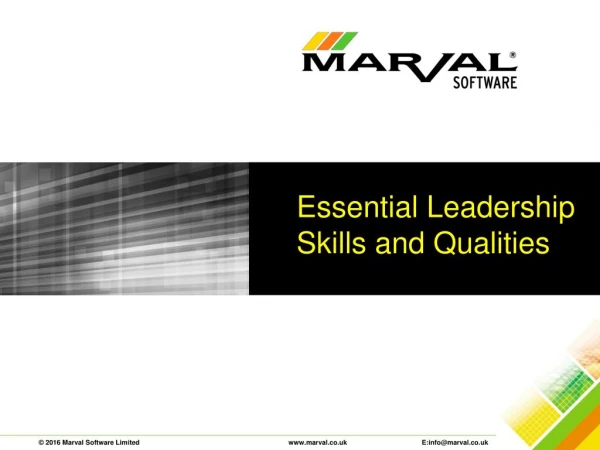 Essential Leadership Skills and Qualities