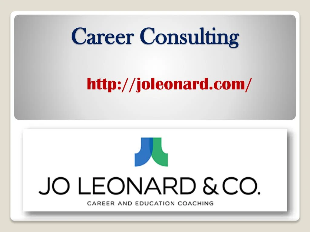career consulting