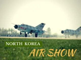 North Korea air show